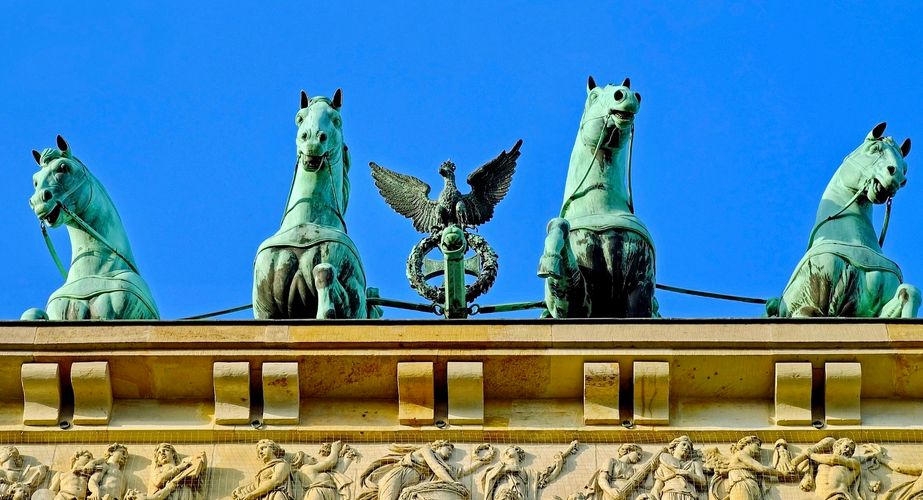 Paarden Brandenburger Tor Paarden Brandenburger Tor